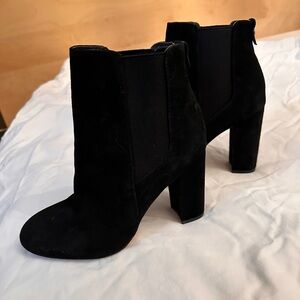 Sam Edelman velvet boots. EUC. Worn twice. Size 6.